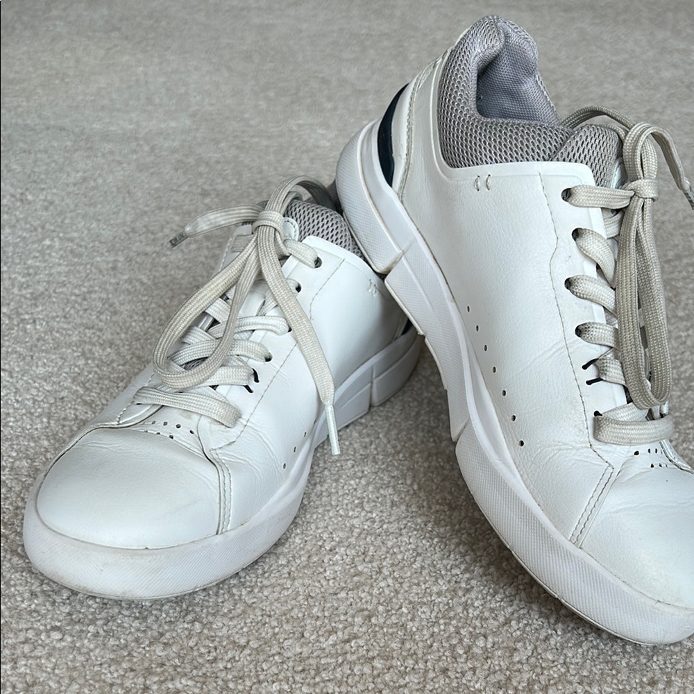 On running, The Roger advantage, white/lilac, size W5.5
